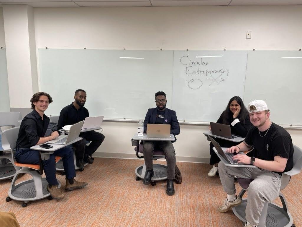 Circular Entrepreneurship Students Develop Circular Economy Businesses
