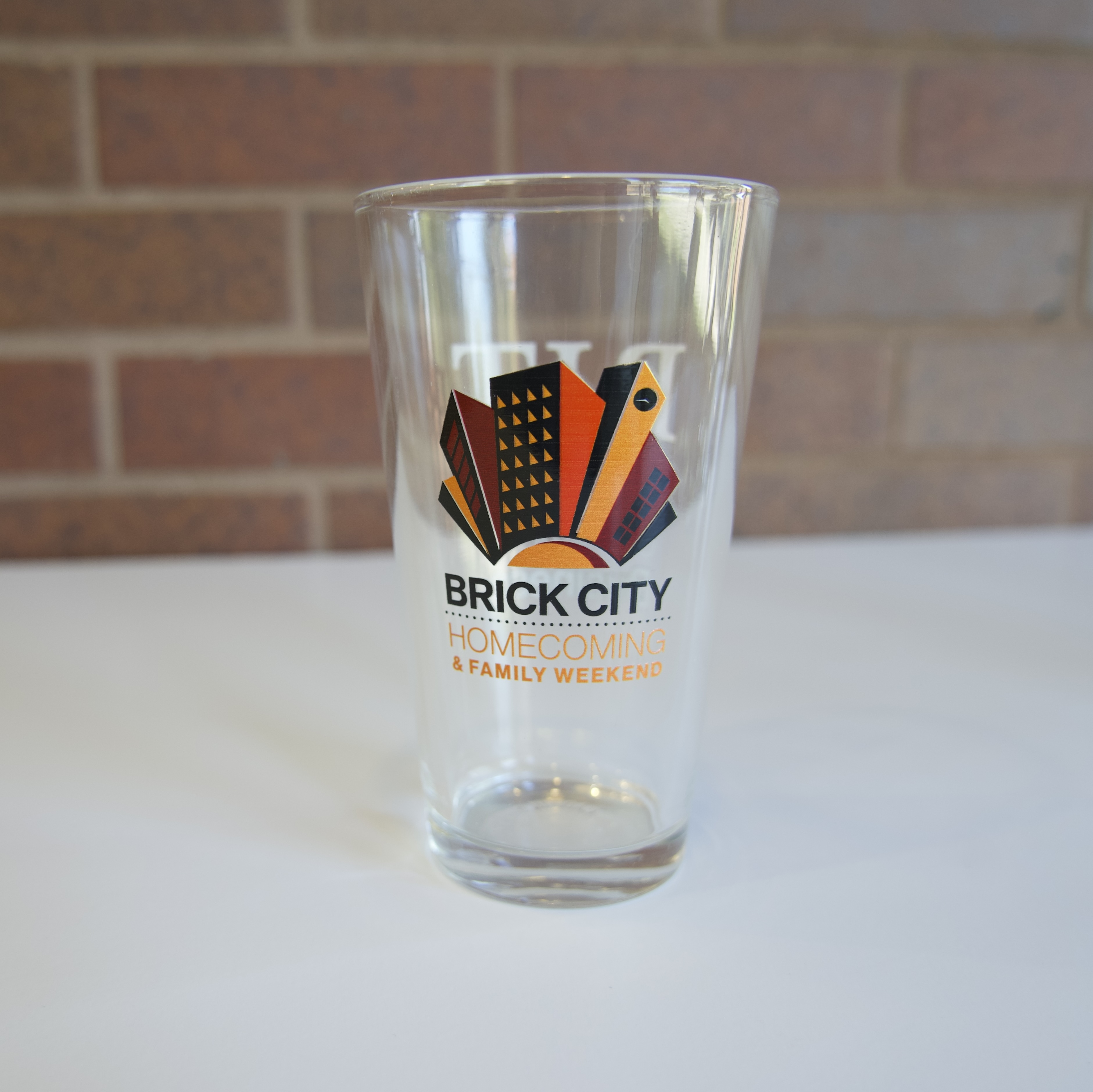Brick City Weekend Pint Glass