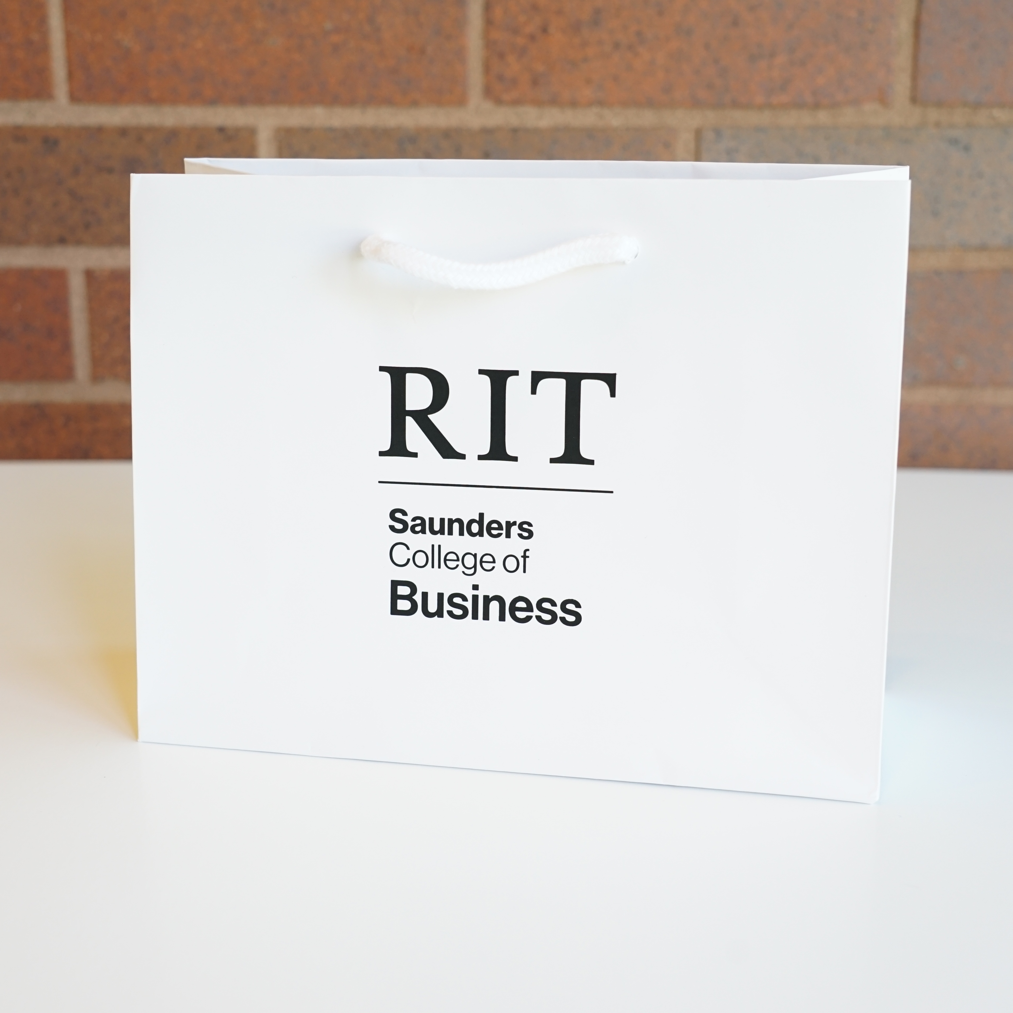 Matte White Gift Bag