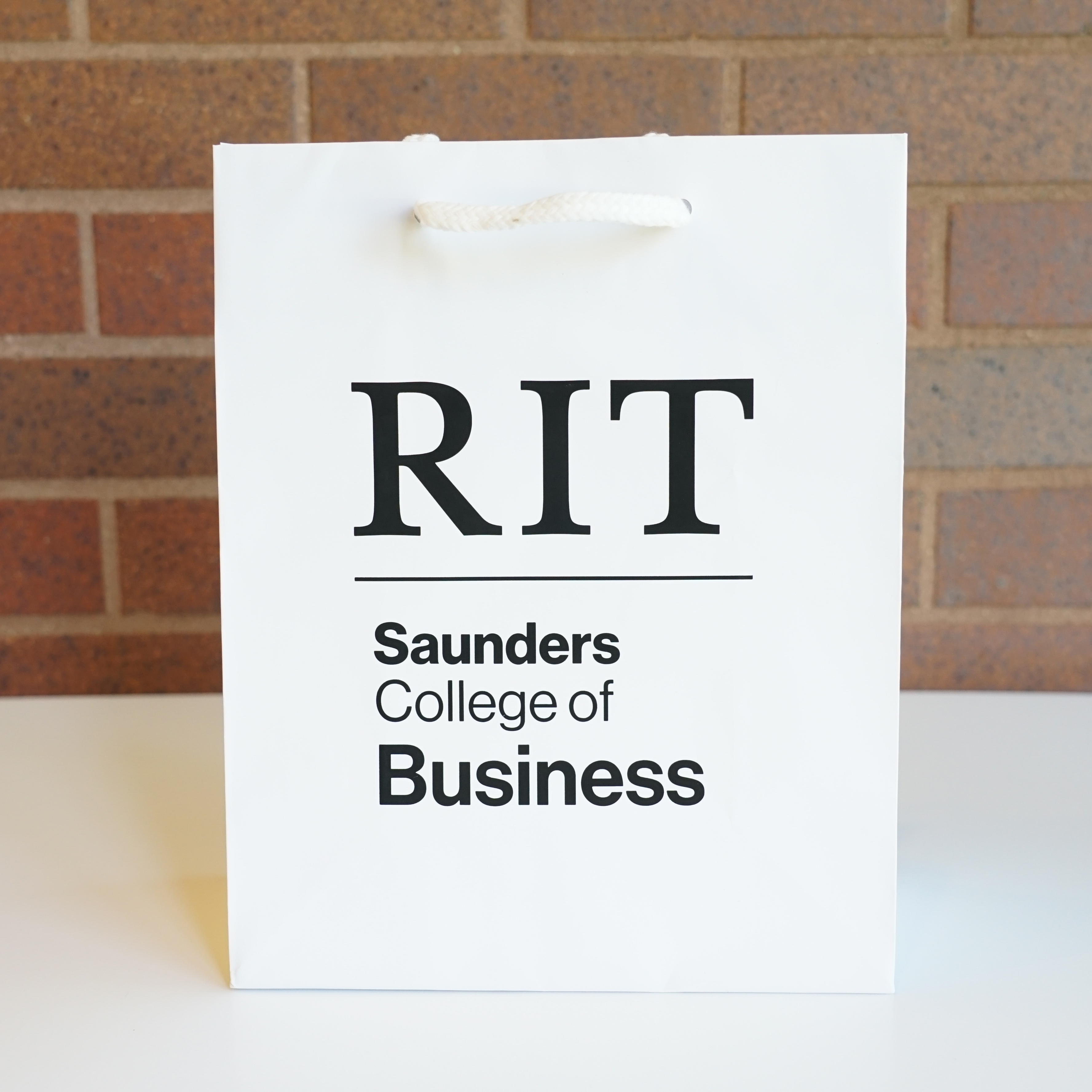 Matte White Gift Bag