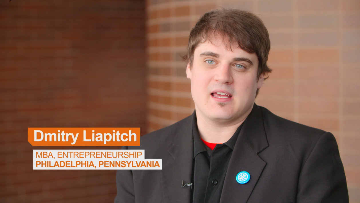 Dmitry - Saunders MBA in Entrepreneurship