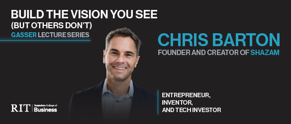2026 Gasser Lecture Series Featuring Chris Barton