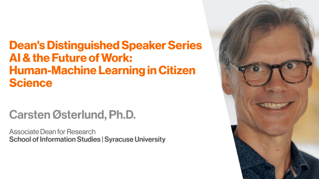 Dean's Distinguished Speaker Series: Carsten Østerlund