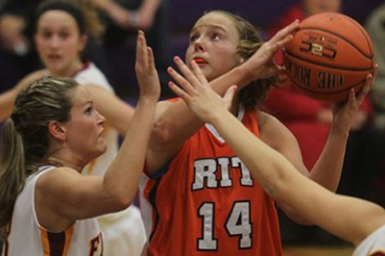 People playing basketball