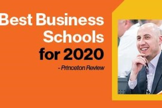 Saunders named Best Business School for 2020 by Princeton Review