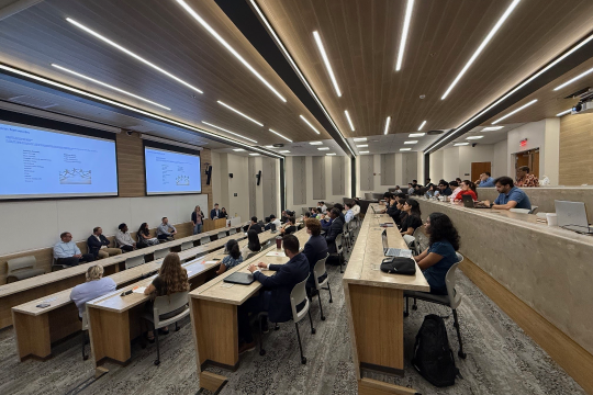 Gueldenpfennig Auditorium seats full 