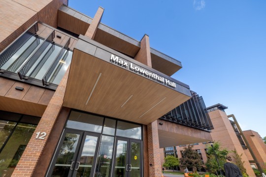 Outside of Max Lowenthal Hall
