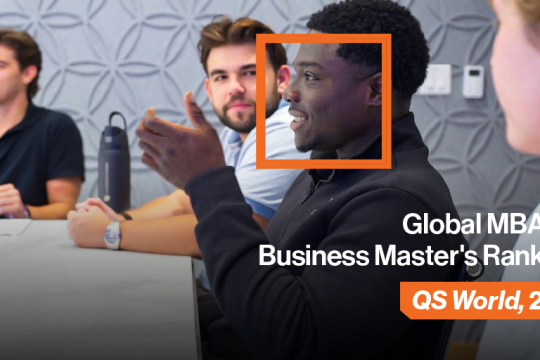 Global MBA and Business Master's Rankings QS World, 2027