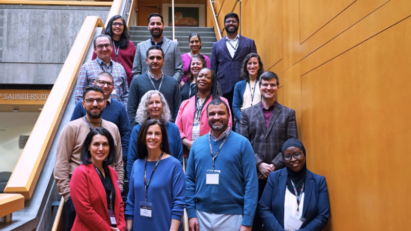 RRH Exectuive Education Cohort Posing in Saunders College of Business