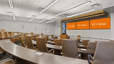 one view of the Joseph M. Lobozzo Executive MBA Room