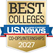US News and World Report Badge for Best Co-op or Internship Programs 2027