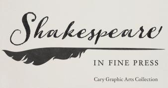 Shakespeare in Fine Press