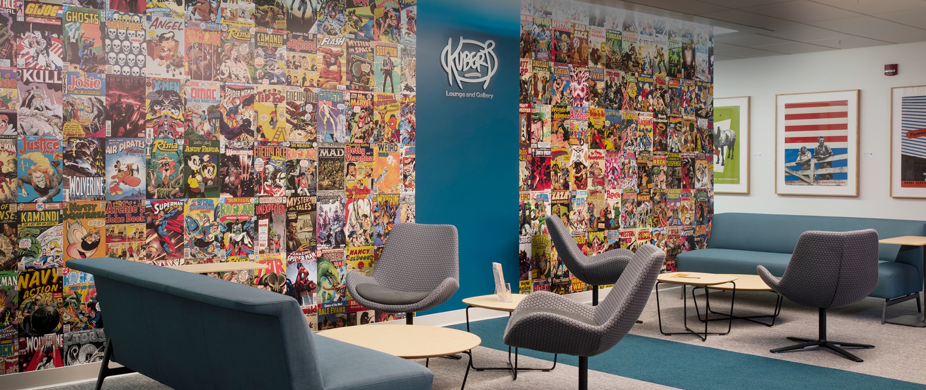 Kubert Lounge and Gallery 