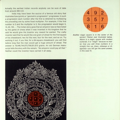 Spread. The Pantheon Story of Mathematics for Young People, 1966.