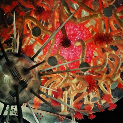 Back cover. The Cell monograph, designed by Burtin, 1960.