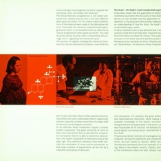 Spread, pp.3-4. From Superstition to Science booklet, 1960. Designed by Burtin.