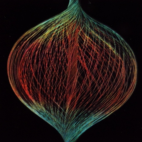 Inside back cover. Chromosome: Genes in Action exhibit booklet, 1966. Designed by Burtin.