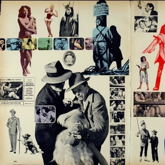 Spread, pp.100-101. Fortune magazine, April 1949. Art Director Will Burtin.