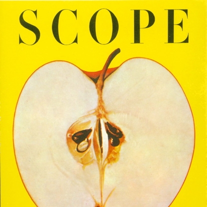 Cover. Scope magazine, vol. IV, no. 7 (Fall, 1955). Art director Will Burtin.