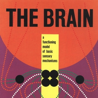 The Brain Poster of the Brain exhibit Poster. The Brain. Silkscreen poster designed by Burtin, 1960.