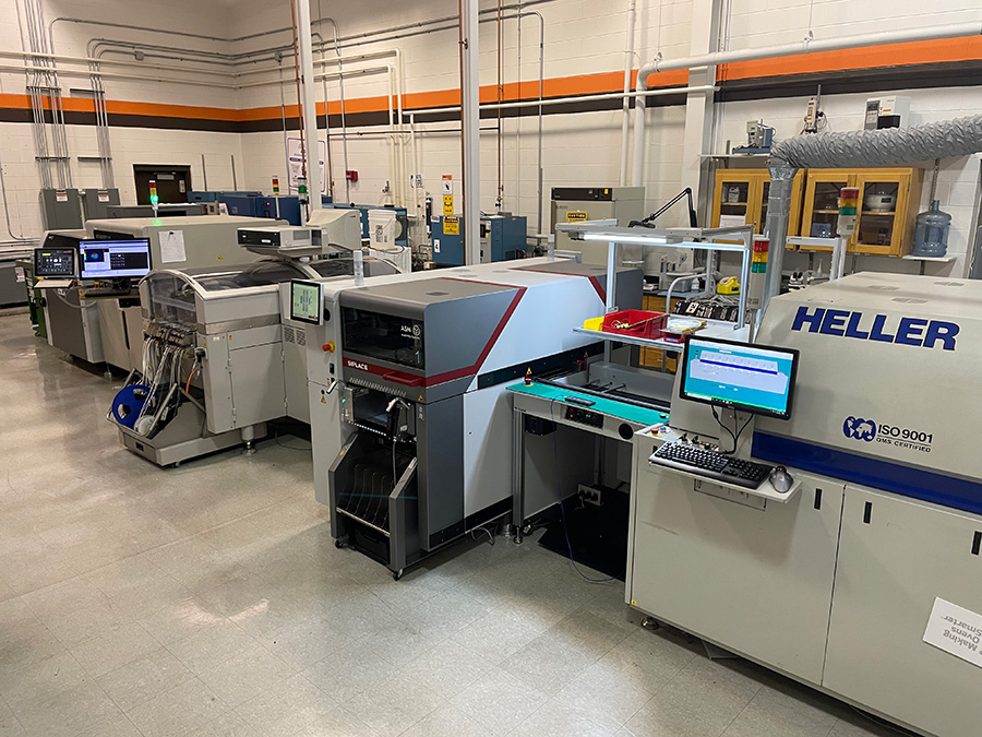 Large equipment in the CEMA lab.