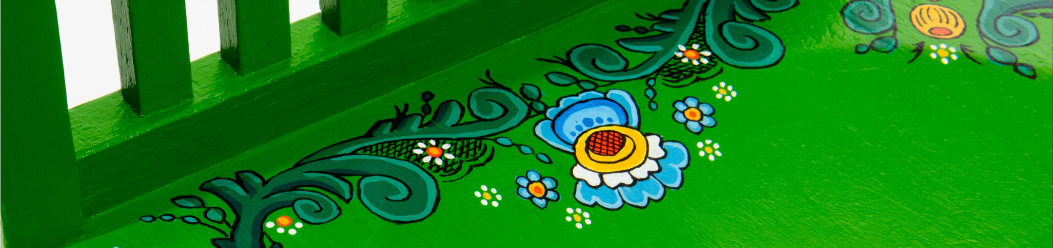 a photo of the bright hexagons