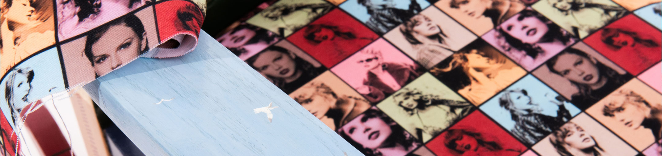 a photo of the bright hexagons