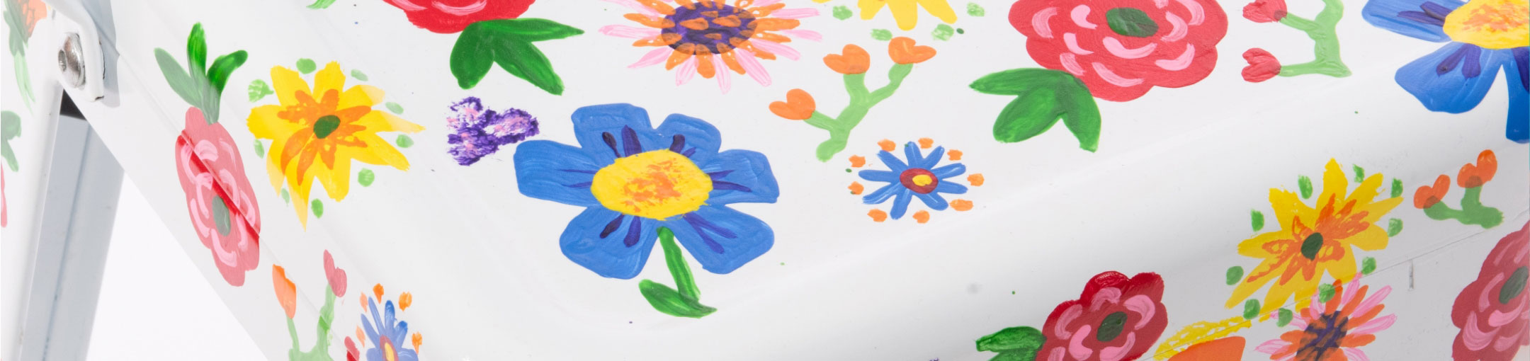 a photo of the bright hexagons