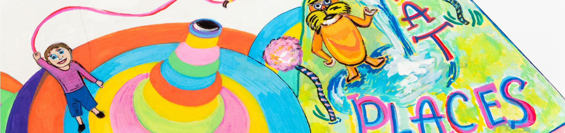 a photo of the bright hexagons