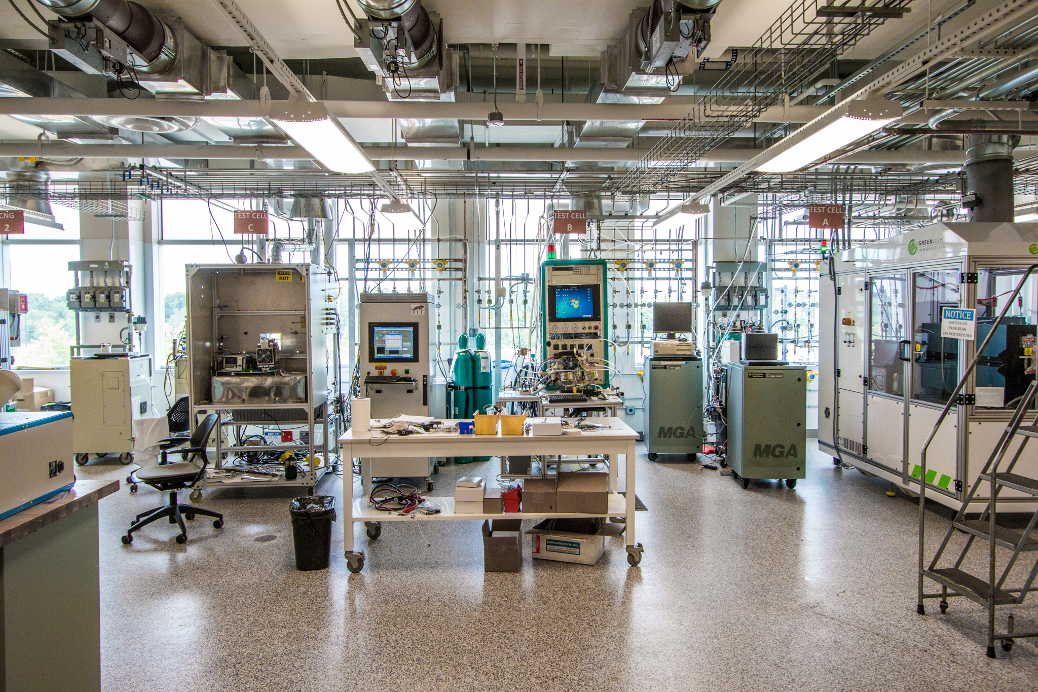 fuel cell testbed