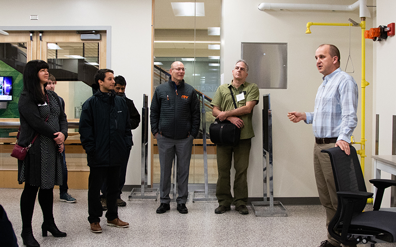NYSERDA staff tour