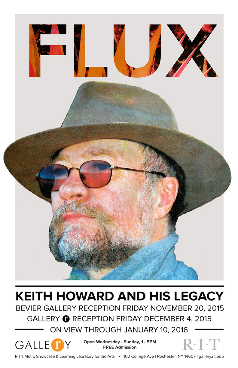 Image of Keith Howard with text that says "FLUX"