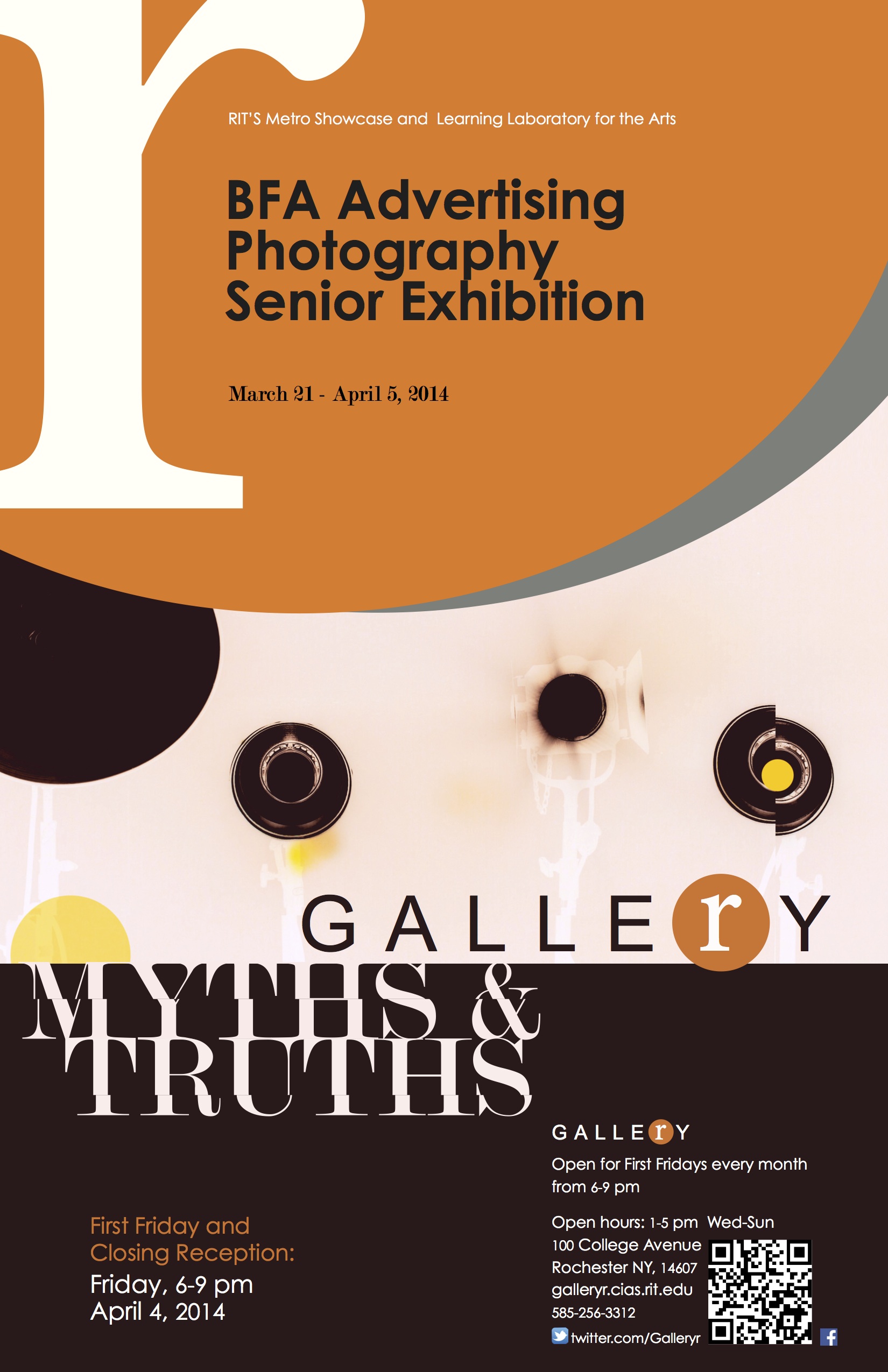 Poster with exhibition info