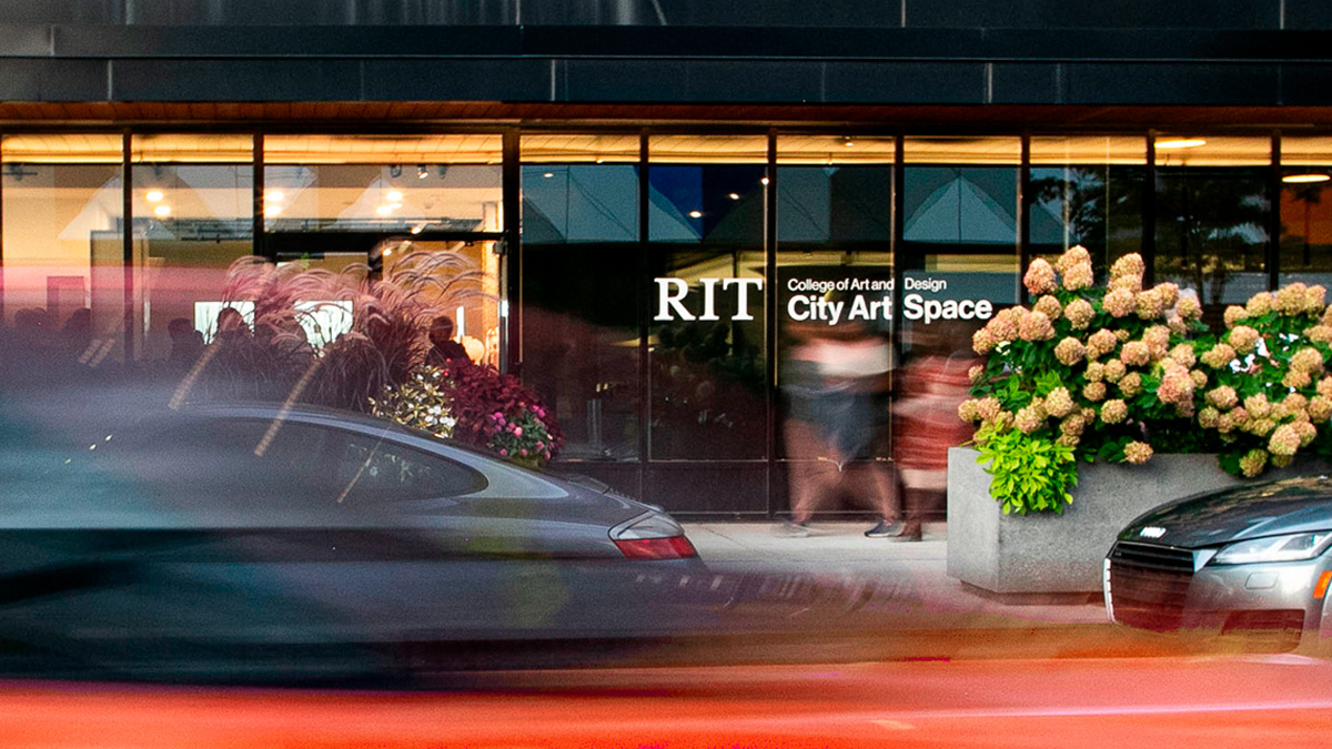 Exterior of RIT City Art Space by Caitlyn Daproza