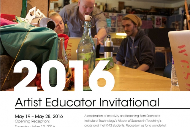 Image of educators working with students