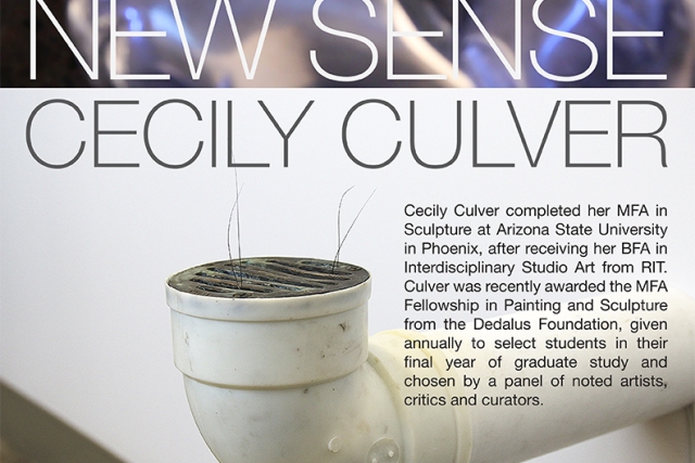 Image of Culver's work with exhibition info
