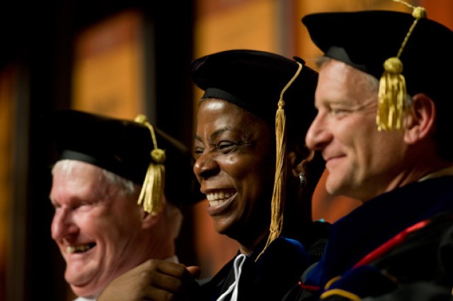 Professors at graduation