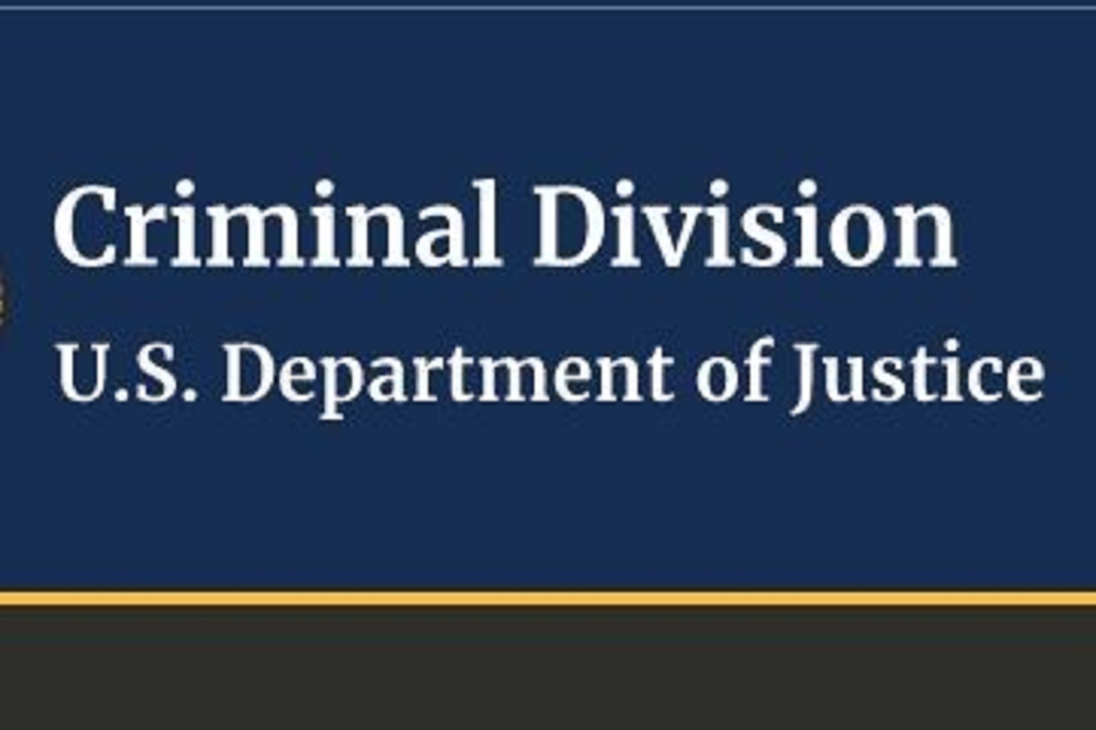 Department of Justice Logo