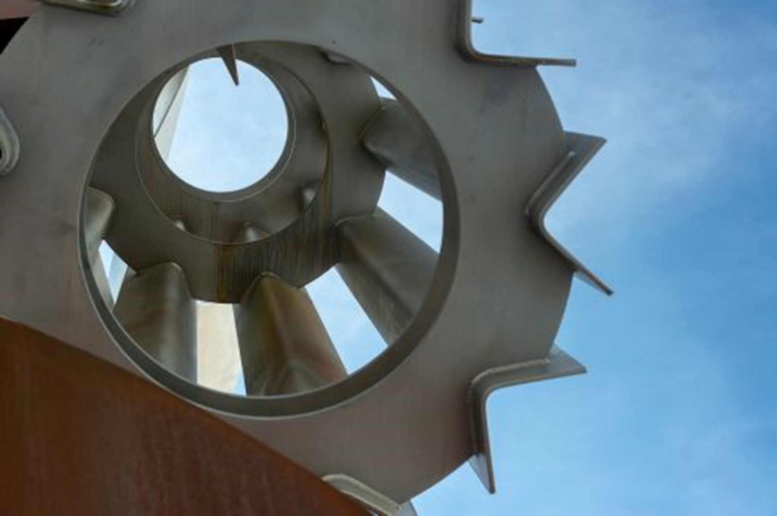 Sentinal Sculpture near SAU