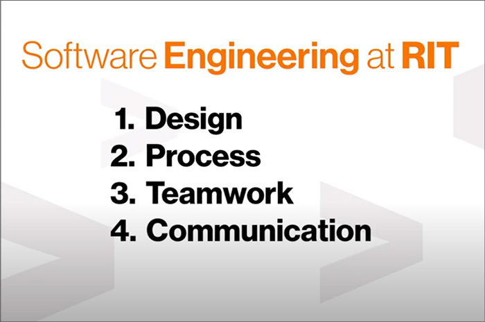 Text talking about what Software Engineering means at RIT