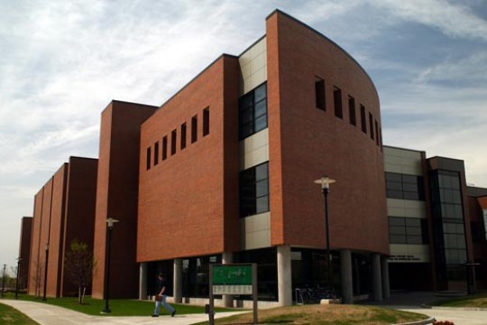 Picture of classroom building