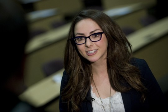 Person posing for camera