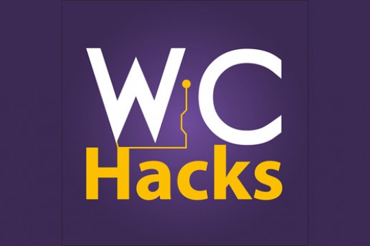 Logo for "Women in Computing Hacks"