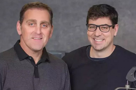 two radio show hosts.