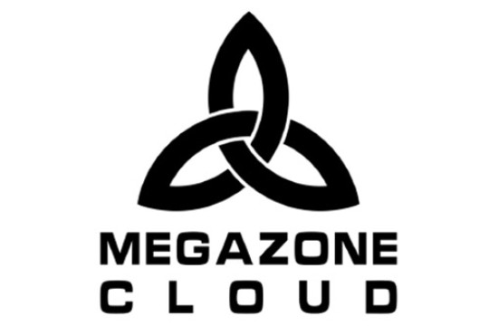 megazone cloud logo in black and white