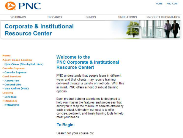 PNC Homepage