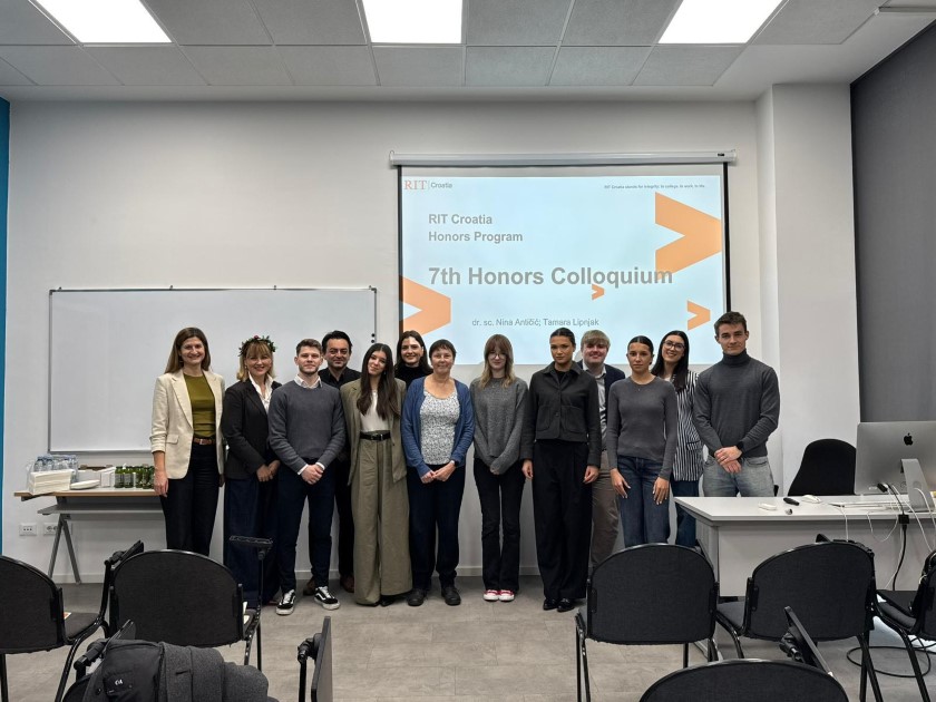 RIT Croatia students present research at the 7th Honors Program ...