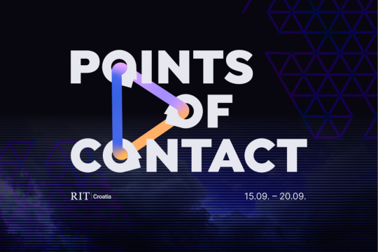 RIT Croatia New Media Design Students Present Points of Contact at Zagreb Design Week 2026