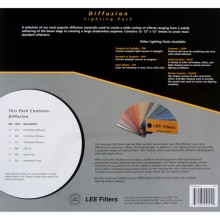 LEE Filters Diffusion Filter Lighting Pack - 12 Sheets (10 x 12")
