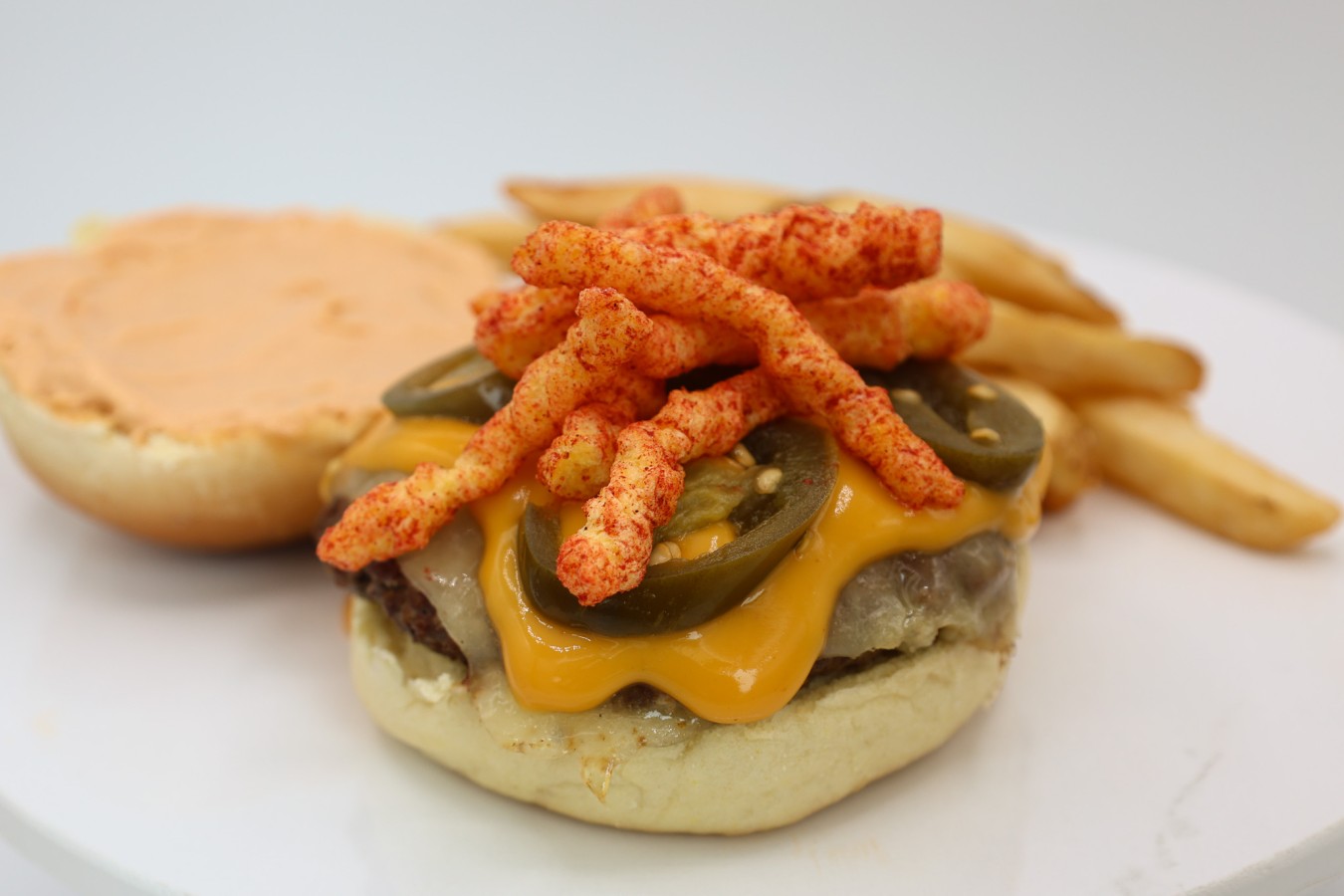 cheeto burger